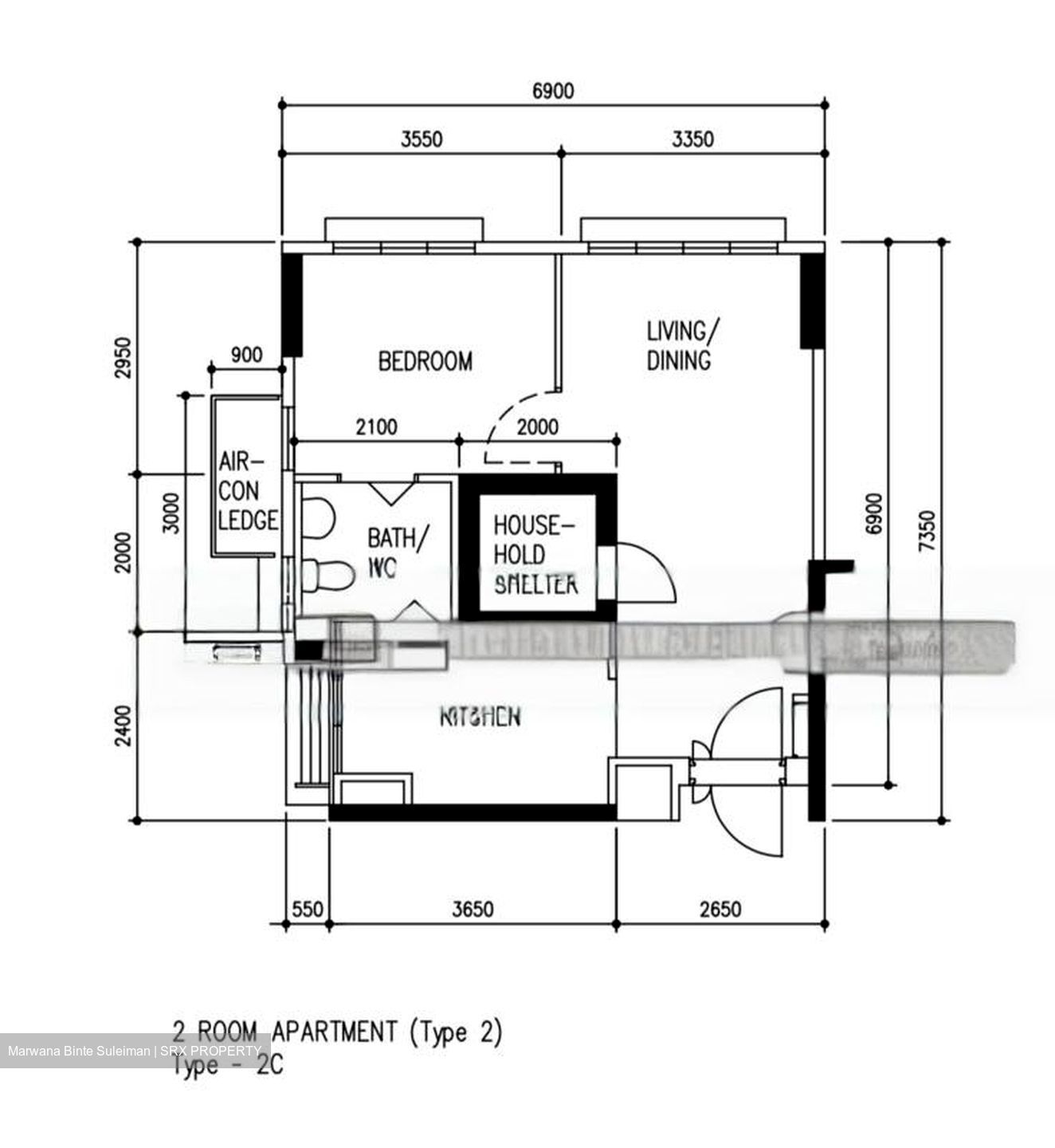 Blk 672A Vine Grove @ Yishun (Yishun), HDB 2 Rooms #475411911